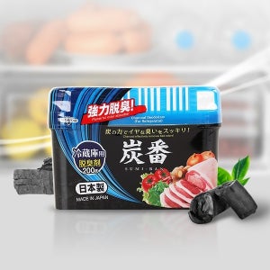 일본 숯 탈취제 냉장고용 200g