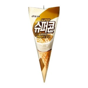 빙그레 슈퍼콘 화이트헤이즐넛초코 1박스 24개입 화이트헤이즐넛초코콘 화이트헤이즐넛초코아이스