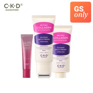 CKD [GS단독/괄사마사지]괄사크림 필톡샷 50ml+리필 50ml+레티노콜라겐 코어 광크림 35ml (정가 87,000원)