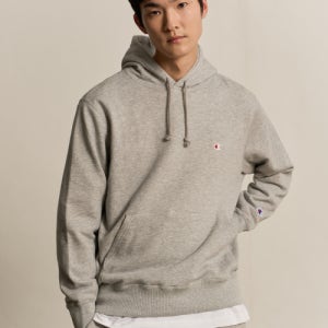 [챔피온] C로고 후드 티셔츠 Normal Grey CKTS5E521G2