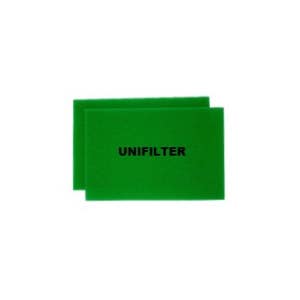 유니필터 에어크리너 리필용 여과재(Uni Air Filter Filter-Foam)[쌍용자동차용] - 4(2*2)개(원조습윤식필터, 유사품 주의!!)