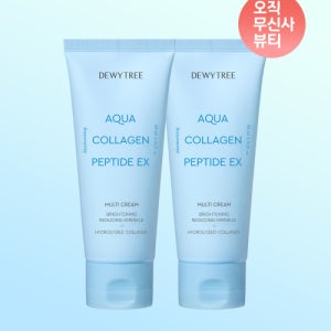 [듀이트리] [2 PACK]아쿠아 콜라겐 펩타이드 EX 멀티 크림 80ml ACE003