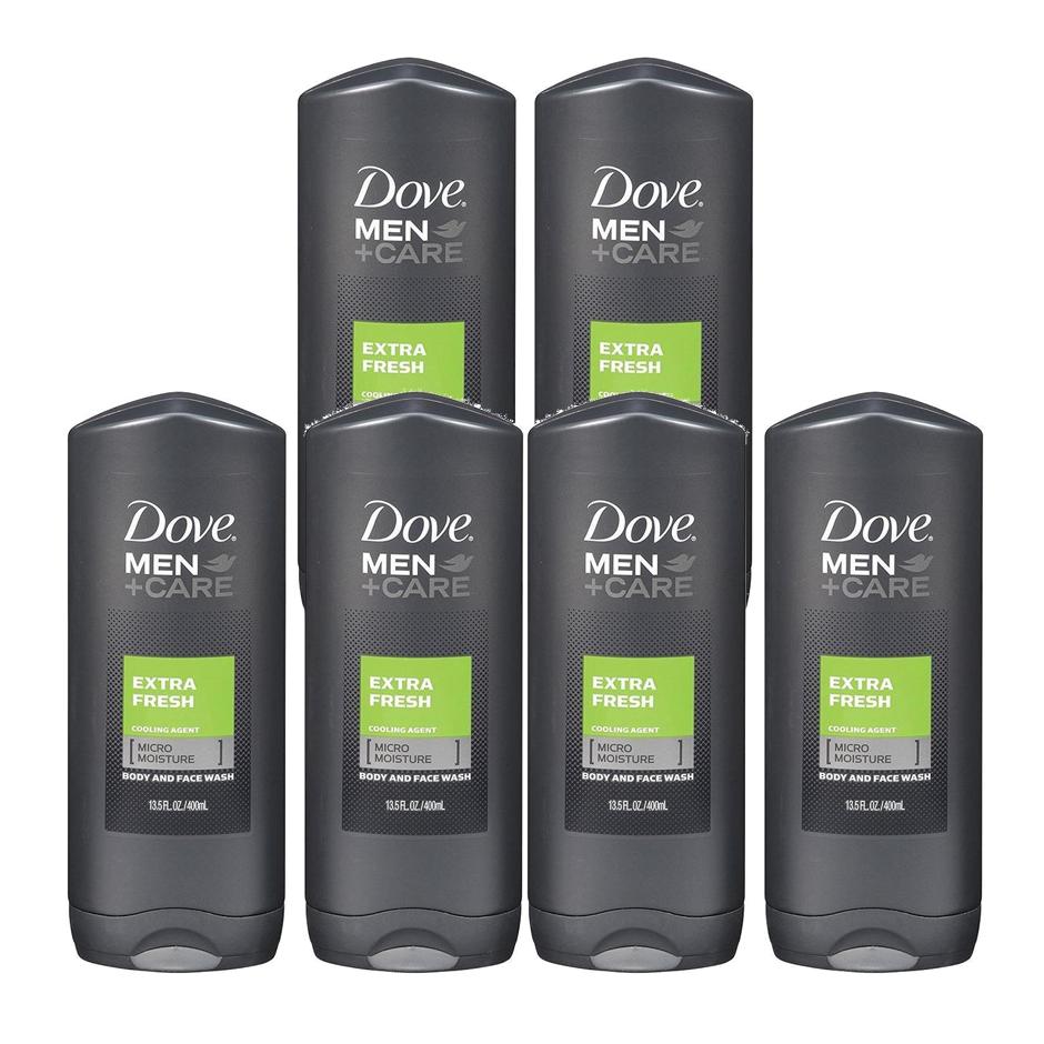 Dove 도브 <b>맨</b>+ 케어 바디워시 엑스트라 프레쉬 트윈 팩  6개  400ml