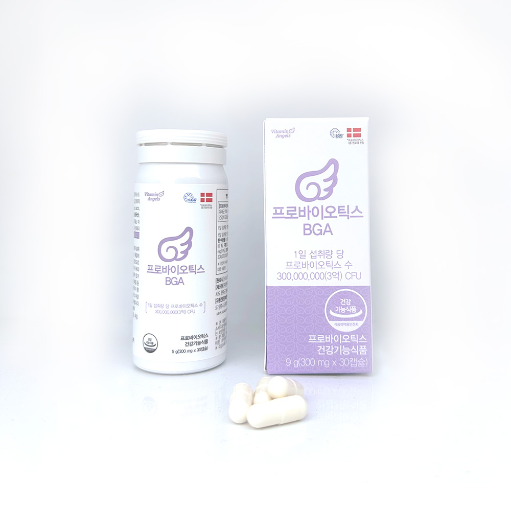 [리뉴얼] <b>프로바이오틱스</b>BGA 300mg*30캡슐  9g  1개