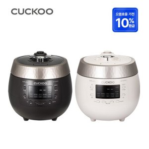 [가전 환급 10%] 쿠쿠 블랙스톤 전기압력밥솥 풀스텐 10인용 CRP-R1095FGW/FGB TV상품