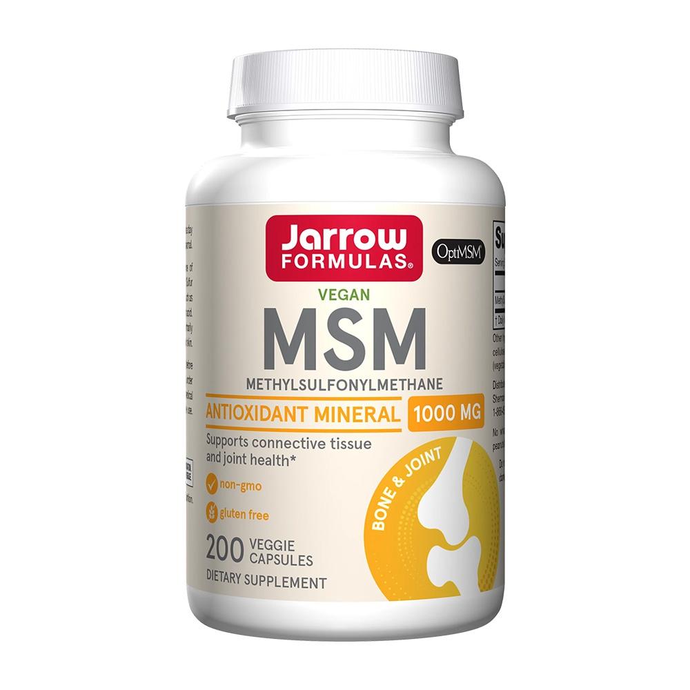 자로우 비건 MSM 식이유황 1000 mg 200 베지캡슐 재로우 옵티 엠에스엠 OPTI