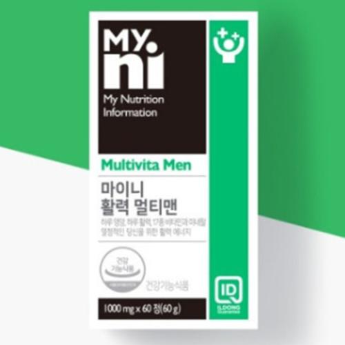 일동제약 마이니 활력멀티맨 B 60정 비타민B군 나이아신 비오틴