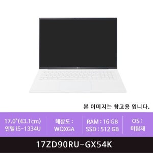 LG전자 그램 17ZD90RU-GX54K 512GB 교체(zoaa)