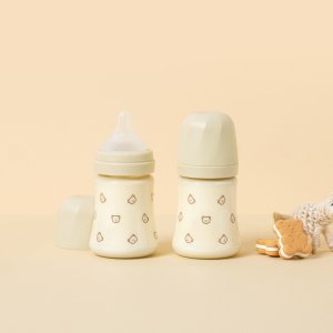 [그로미미] 돗꼼 200ml 젖병 트윈팩 (노꼭지 젖병 2개입)
