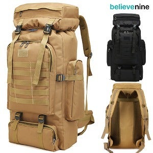 밀리터리 등산배낭 아웃도어 백팩 대용량 대형 가방 80L