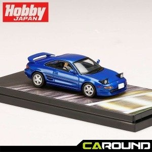하비재팬 1:64 토요타 MR2 (SW20) G-Limited / 이니셜 D VS Takumi Fujiwara With Kai Kogashiwa 피규어 포함 - 블루