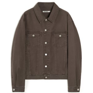[엑스컨테이너] 워시드 코튼 트러커 자켓 (WASHED BROWN) E5S-WCTJ30 WASHED BROWN