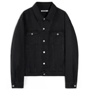 [엑스컨테이너] 워시드 코튼 트러커 자켓 (WASHED BLACK) E5S-WCTJ30 WASHED BLACK