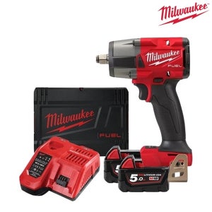 밀워키 18V 1/2 충전 임팩트 렌치 (M18 FMTIW2F12-502X) 미드토크