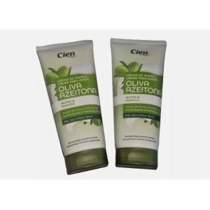 Cien 씨엔 천연 올리브 오일과 시어 버터가 함유된 핸드 크림 100ml x 2개