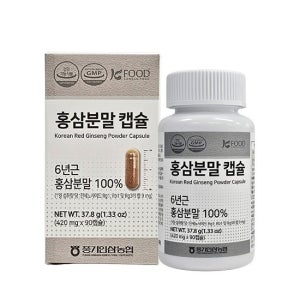 [풍기인삼농협] 홍삼분말 캡슐 x 3개