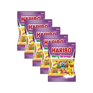 하리보 젤리 크리스마스 미니백 250g x 5