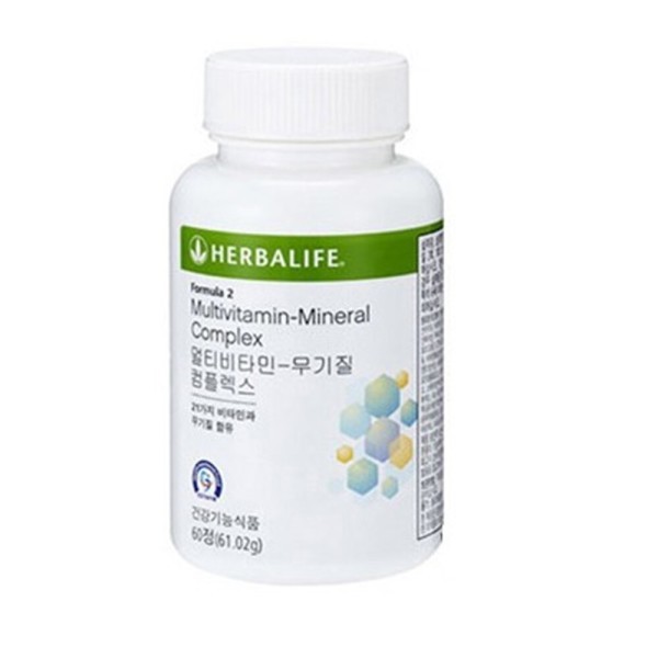 <b>허벌라이프</b> <b>허벌라이프</b> formula2 멀티비타민 <b>무기질</b> 컴플렉스 60정