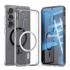 [HIGHON] 크리스탈 탑범퍼 맥세이프 케이스 S25시리즈