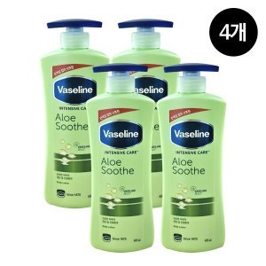 바세린 바세린 인텐시브케어 알로에수드 로션 400ml x 4개