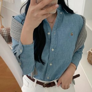 폴로 랄프로렌 25SS 샴브레이 데님 셔츠