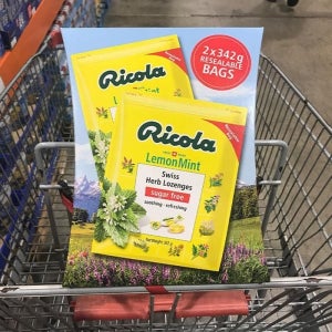 리콜라 레몬민트 허브캔디 342g 2팩 e51122
