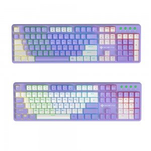GDEVIL G918 HyperTrack 광축 (퍼플 화이트)
