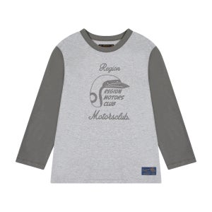 사파리스팟 1/2 레기온 모터스 클럽 럭비 긴팔 티셔츠 그린 P0000BBS