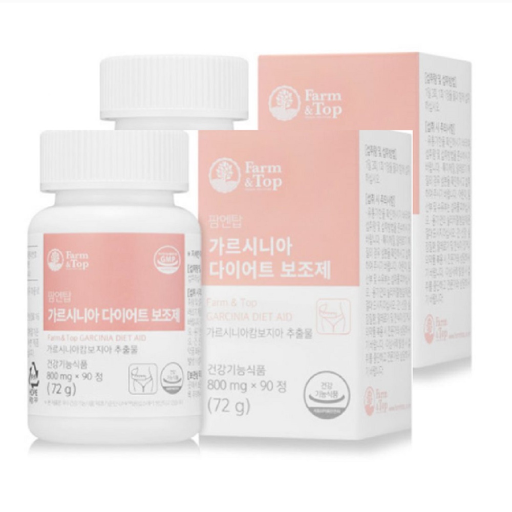 [팜탑] 다이어트가르시니아90정 체지방감소에 도움줄수있음  2개  90정
