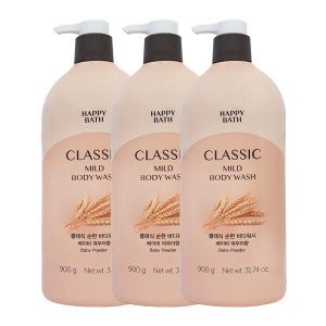 해피바스 해피바스 정말 순한 바디워시 900g x3