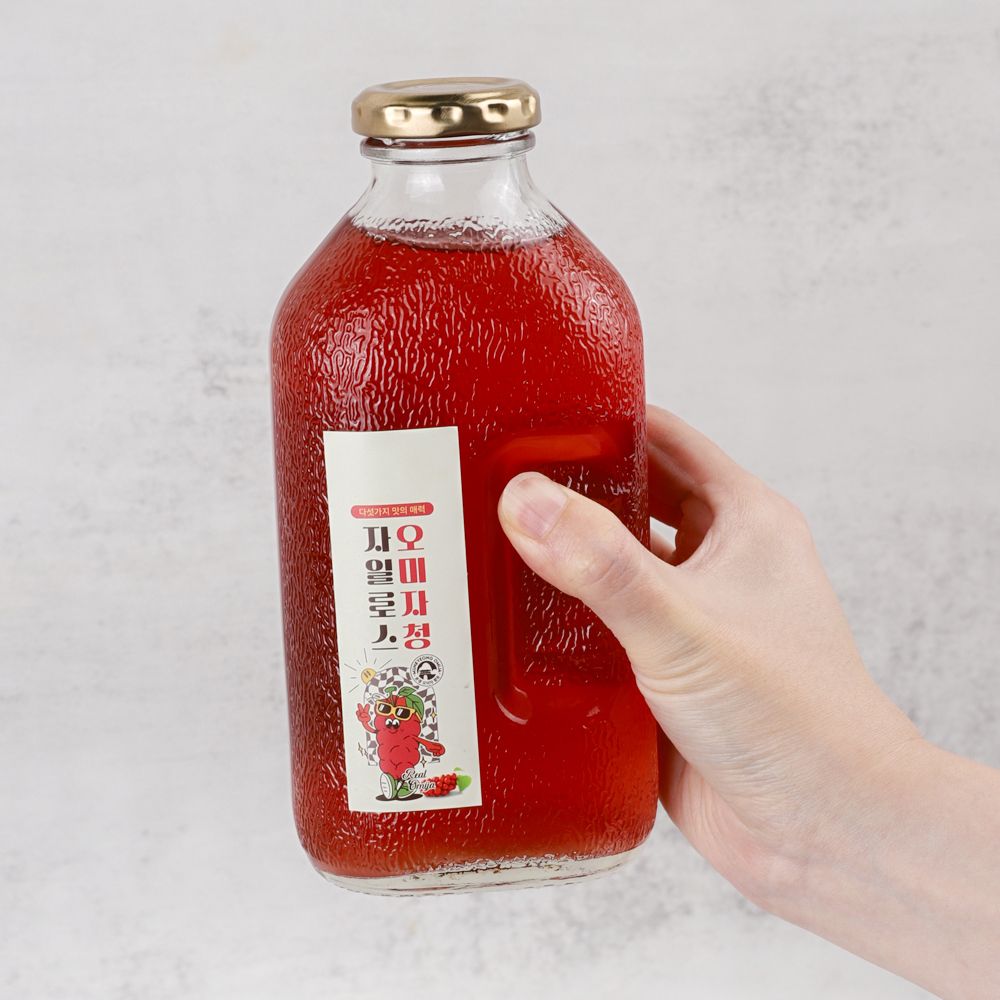 문경피크팜 문경자일로스 오미자청 원액 선물용 500ml kbh*674Sn