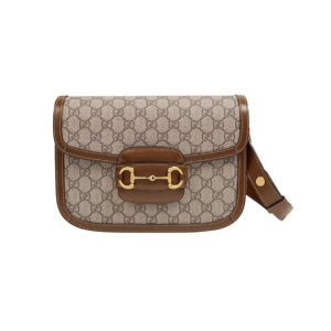 구찌 홀스빗 1955 스몰 숄더백 브라운 602204 92TCG 8563 베이지 에보니 123847182