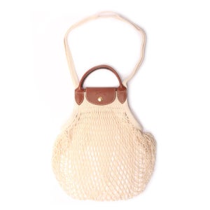 롱샴 르 플리아쥬 필레 L 탑 핸들백 10121HVH037 10121 HVH 037