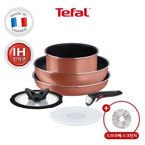 테팔 [드브르베 스크런치증정] 테팔 매직핸즈 티타늄2X 엑스엘포스 레드코랄 볶음팬 멀티 6종