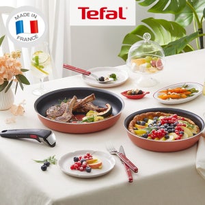 테팔 테팔 매직핸즈 티타늄2X 엑스엘포스 레드코랄 트라이미 3p