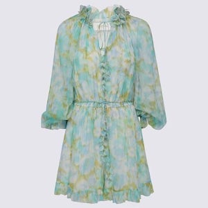 짐머만 아쿠아 아이캇 플로럴 미디 원피스 3688YHIGAQIF 23SS DOM 123942250