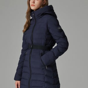 캘빈클라인 캘빈클라인 퍼포먼스 여성 중경량 패딩 점퍼 (네이비)