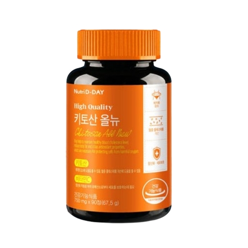뉴트리디데이 <b>키토산</b> 올뉴 750mg x 90정, 2개