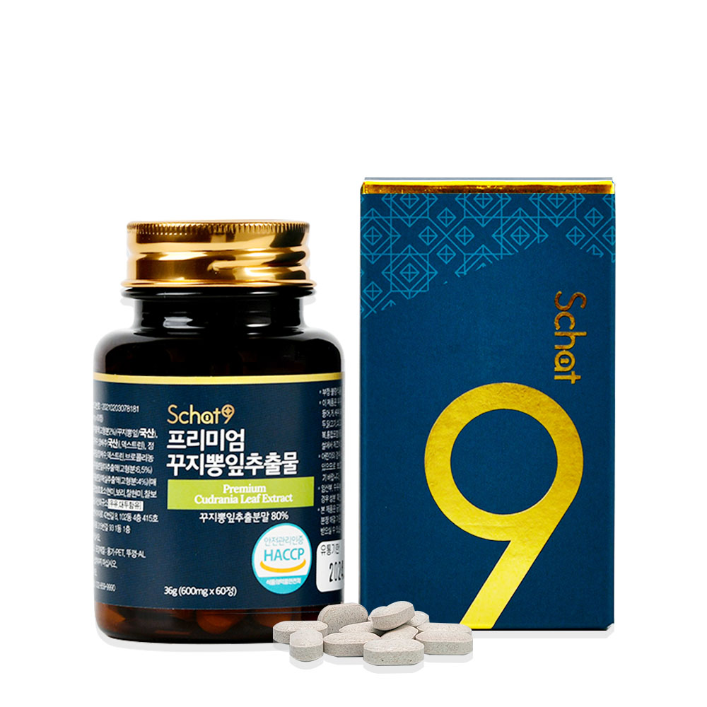 스캇나인 프리미엄 <b>꾸지뽕잎 추출물</b> 600mg x 60정, 1개