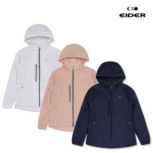 아이더 다이노 여성 경량 스트레치 홑겹 바람막이 자켓 DWM22102