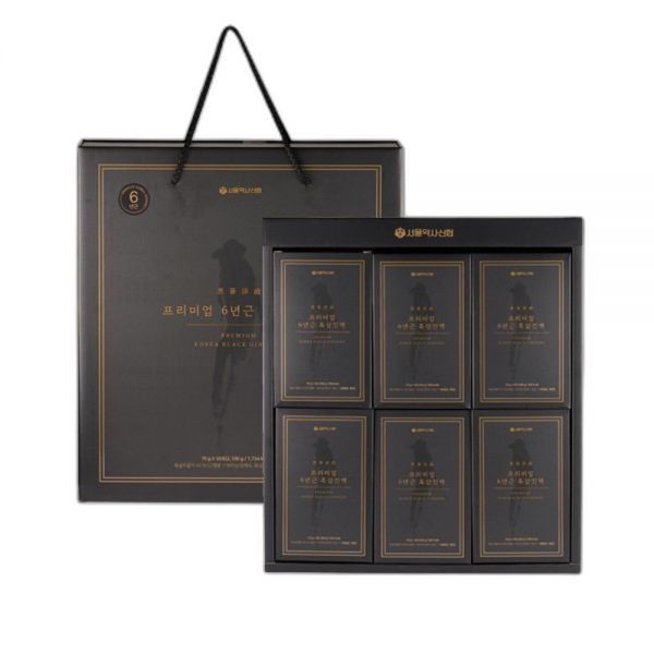 프리미엄 6년근 흑삼진액 70g x 30포, 1개