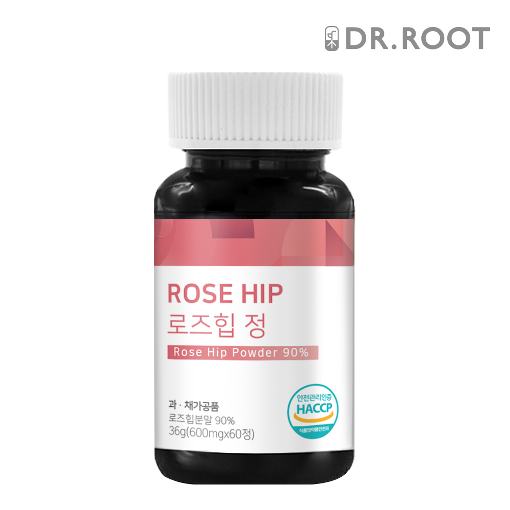 닥터루트 <b>로즈힙</b> 정 600mg x 60정, 1개