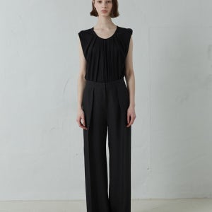 [제인송] Pleated Wide-Leg Trousers (JUSS210-15)
