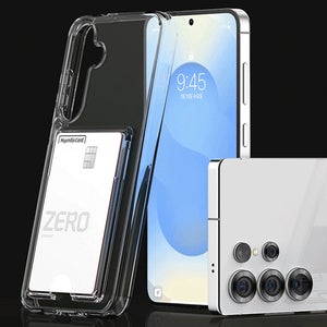 [K-MAX] 케이맥스 카드슬롯 클리어 케이스(갤럭시S25시리즈)