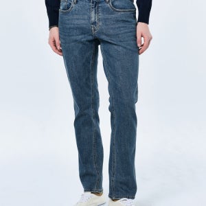 [헤지스 남성] [SLIM] 중청 워싱 스트레치 데님 HZPA5B251N2