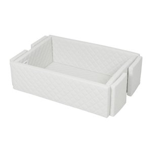 맘마키즈폴더 미니범퍼침대매트  그레이  W 108cm x D 68cm x H 34cm