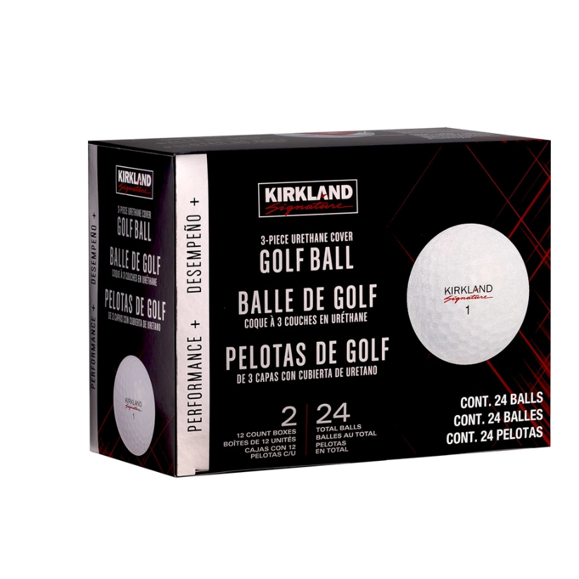 코스트코 커클랜드 시그니처 3피스 V2.0 골프공 24개입, 1개