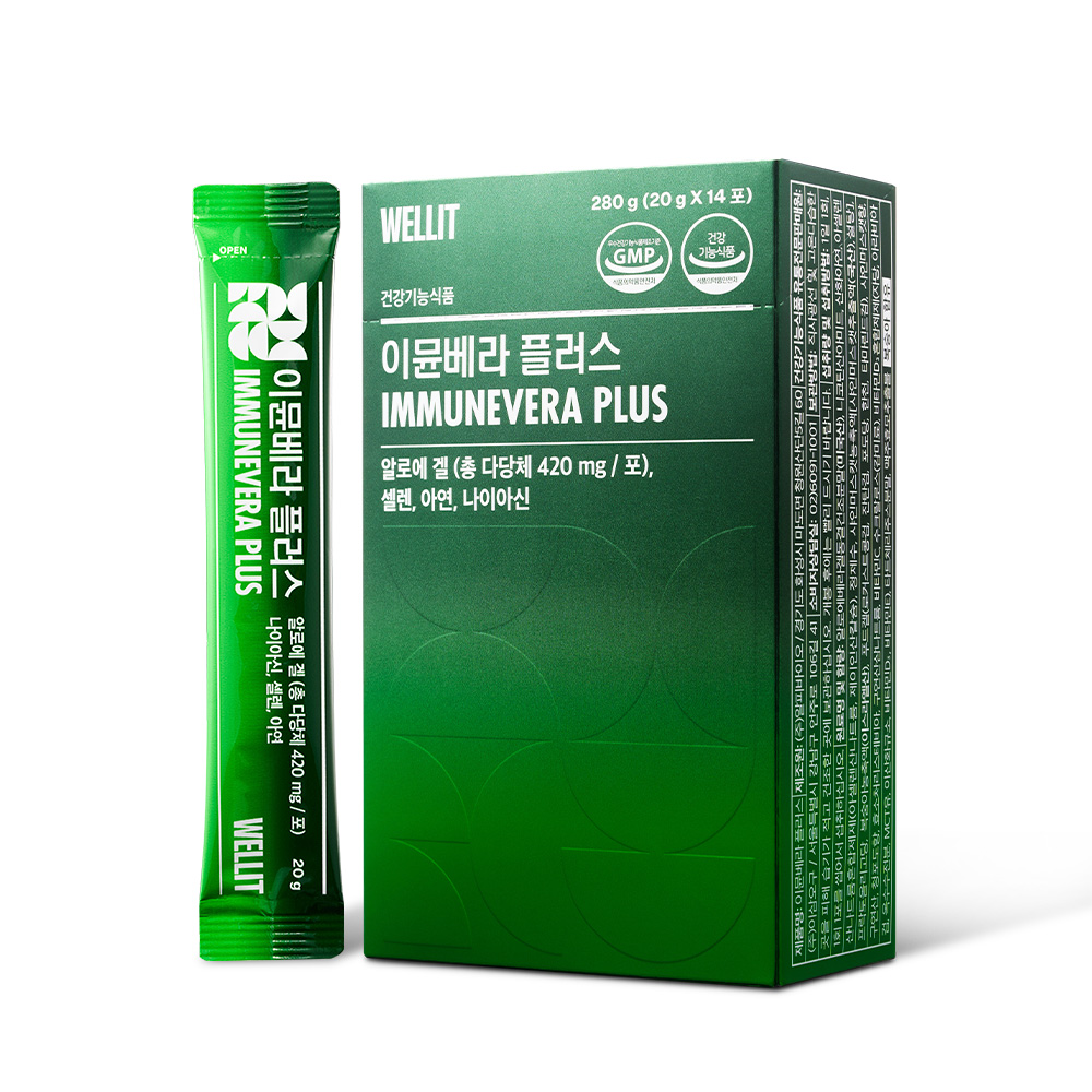 <b>이뮨베라</b> 플러스 20g x 14포, 4개