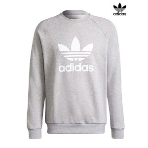 [아디다스]  adidas 트레포일 크루 맨투맨_H06650