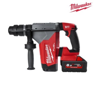 밀워키 18V 8.0Ah 충전 SDS-Plus 로터리 해머 드릴II 32MM 세트 (M18 FHP-802X)